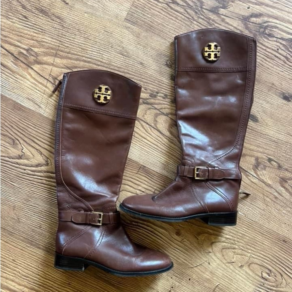 Tory Burch Riding Boots Sz 8